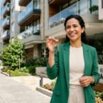 Persona invirtiendo en su primera propiedad inmobiliaria"