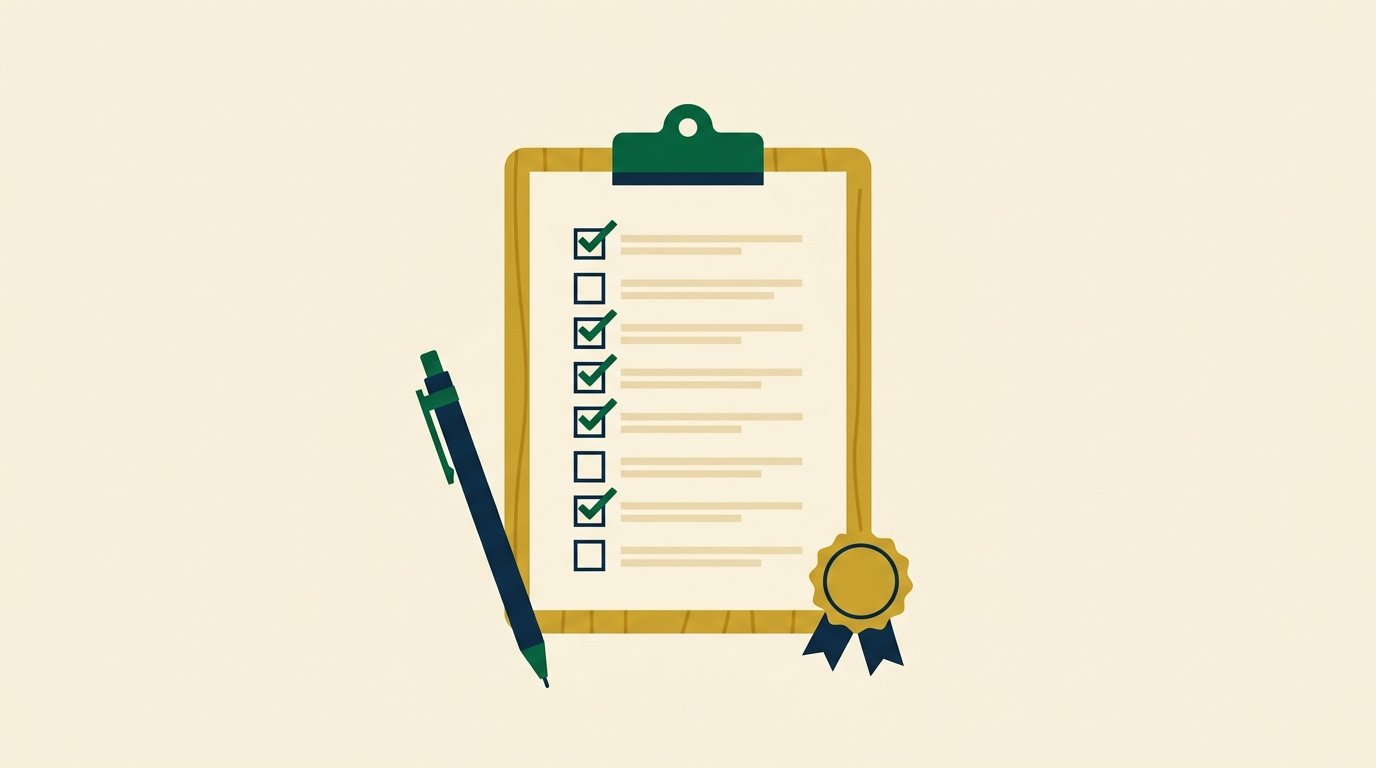 Autodiagnóstico de educación financiera con lista de verificación
